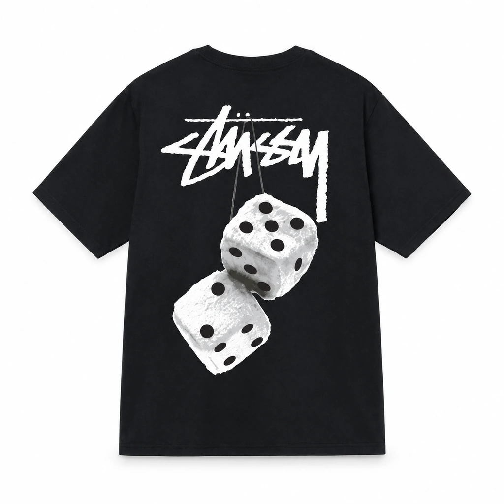 Dice Graphic T-Shirt White