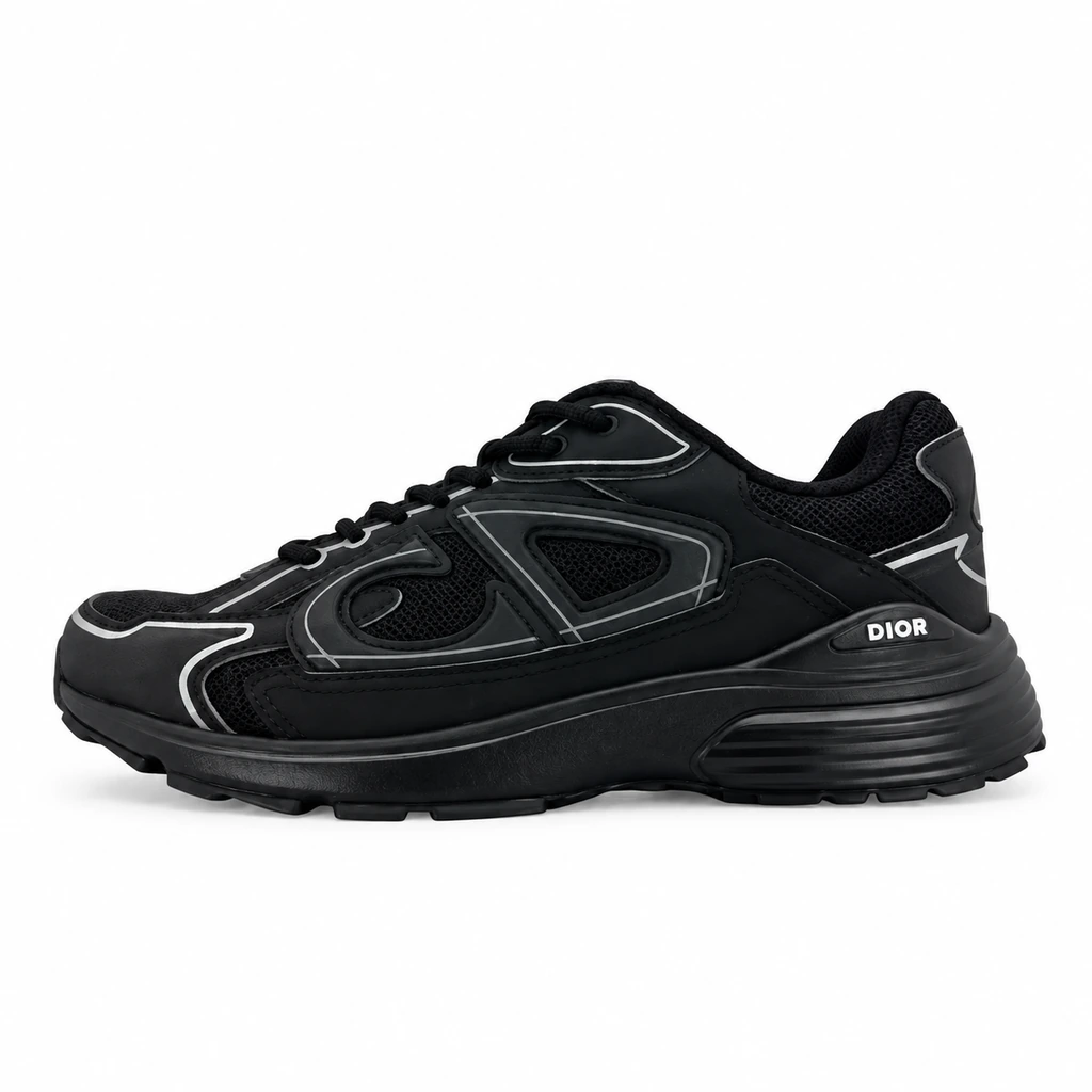 Black Runner Sneaker